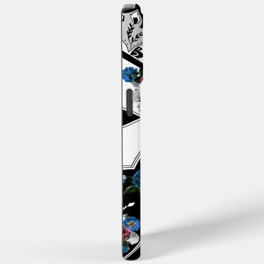 Elegante Bloem Case-Mate iPhone Case (Achterkant / Rechts)