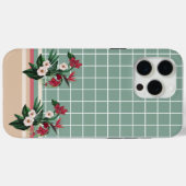 Elegante Bloem Case-Mate iPhone Case (Achterkant (horizontaal))