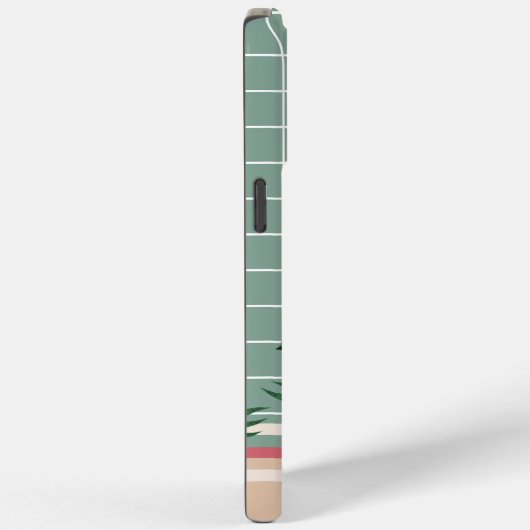 Elegante Bloem Case-Mate iPhone Case (Achterkant / Rechts)