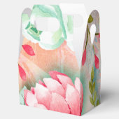 Elegante bloem dank u partij gunst bedankdoosjes (Geopend)