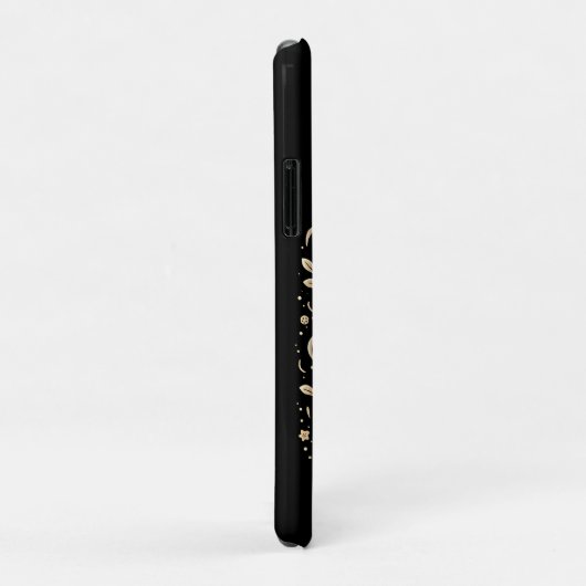 Elegante bloem "Geef niet op!" Motivatie Case-Mate iPhone Case (Achterkant/rechts)