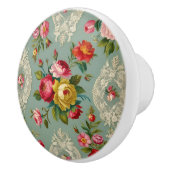  Elegante Bloem Keramische Knop (Rechts)