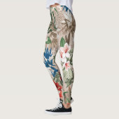 Elegante Bloem Leggings (Links)