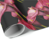 Elegante Bloem Paarse Calla Lilies Cadeaupapier (Rol Hoek)
