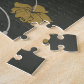 Elegante bloem: patroonontwerp. legpuzzel (Zijkant)
