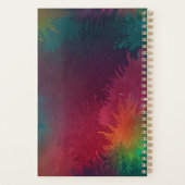 Elegante bloem planner (Achterkant)