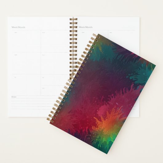 Elegante bloem planner (Display)