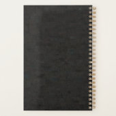 Elegante Bloem Planner (Achterkant)