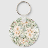 elegante bloem sleutelhanger (Voorkant)