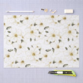 Elegante Bloem Tissuepapier (Craft)