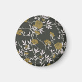 Elegante bloem: vintage patroonontwerp. magneet (Voorkant)