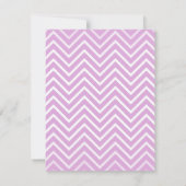 Elegante bloem vlinder babyshower uitnodigingen (Achterkant)
