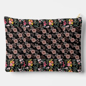 Elegante Bloem Waterverf aanpassen Etui (Achterkant)