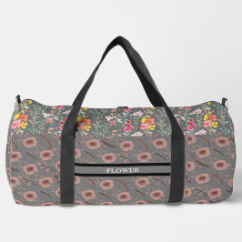 Elegante Bloem Waterverf aanpassen Plunjezak