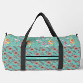 Elegante Bloem Waterverf aanpassen Plunjezak (Voorkant)