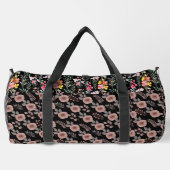 Elegante Bloem Waterverf aanpassen Plunjezak (Achterkant)