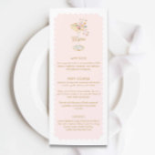 Elegante bloemblaadjes en Prosecco Vrijgezellenfee Menu