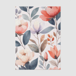 Elegante Bloembloei Decoupage Tissue Paper Tissuepapier