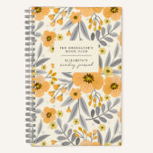 Elegante Bloemboek Club Lezen Gift Journal Notitieboek (Voorkant)