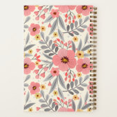 Elegante Bloemboek Club Lezen Gift Journal Notitieboek (Achterkant)