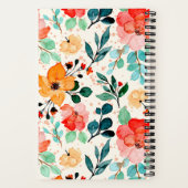 Elegante Bloemboek Liefhebber Reading Journal Notitieboek (Achterkant)