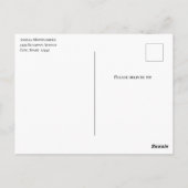 Elegante bloemboeket met Dreamcatcher-verjaardag Briefkaart (Achterkant)