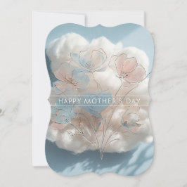 Elegante bloemboeket Moederdag kaart