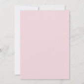 Elegante bloemboeket save the date (Achterkant)