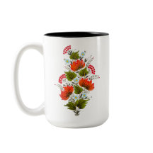 Elegante bloemboeket volkskunst
