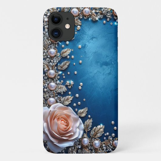 Elegante bloemcompositie Case-Mate iPhone case (Achterkant)