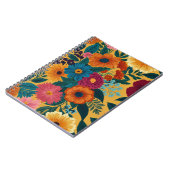 Elegante Bloemen 2025 Notitieboek (Linkerzijde)