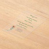 Elegante bloemen 60e verjaardag uitnodiging voor m (Laagn)