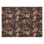 Elegante Bloemen Apple Herfst naar Vakantie Apple Tafelkleed (Voorkant (Horizontaal))