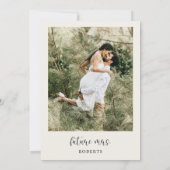 Elegante bloemen bedoeld om te worden foto Vrijgez Kaart (Achterkant)