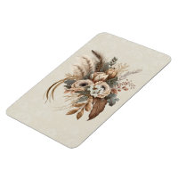 Elegante bloemen, bladeren en veren