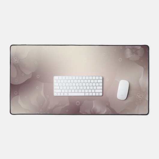 Elegante bloemen bloei bureau mat (Keyboard & Muis)