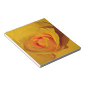 Elegante bloemen bloem Gele Roos Notitieblok (Schuin)