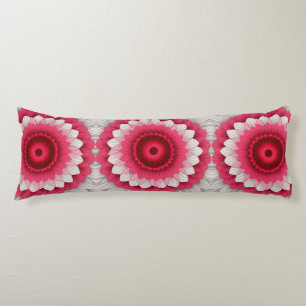 Elegante Bloemen Body Kussens - Rood, Roze