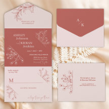 Elegante Bloemen Boho bruiloft