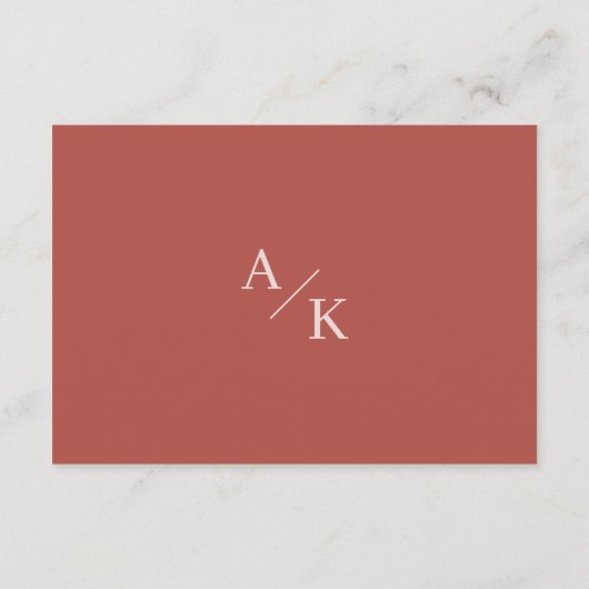 Elegante Bloemen Boho bruiloft receptie Informatiekaartje (Achterkant)