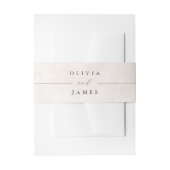 Elegante Bloemen Boho bruiloft Uitnodigingen Wikkel (Voorkant Voorbeeld)