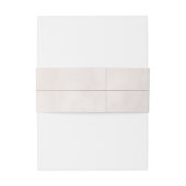 Elegante Bloemen Boho bruiloft Uitnodigingen Wikkel (Achterkant Voorbeeld)