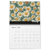 Elegante  Bloemen Botanische Natuur Kalender (Feb 2026)