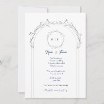 Elegante bloemen bruiloftsinvatie – eenvoudig te p