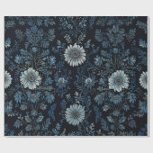Elegante Bloemen Cadeaupapier (Vlak)