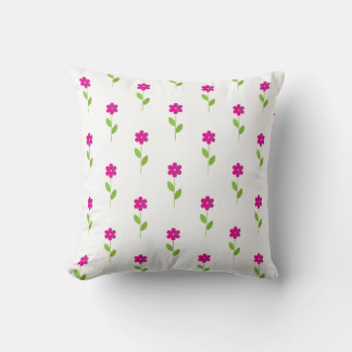 Elegante bloemen decoratief kussen