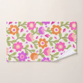 Elegante Bloemen Design – Mooi &  Bad Handdoek (Handdoek)