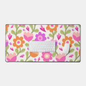 Elegante Bloemen Design – Mooi &  Bureaumat (Keyboard & Muis)
