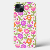 Elegante Bloemen Design – Mooi & Case-Mate iPhone Case (Achterkant)