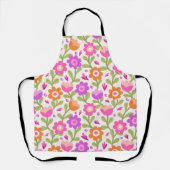 Elegante Bloemen Design – Mooi &  Schort (Voorkant)